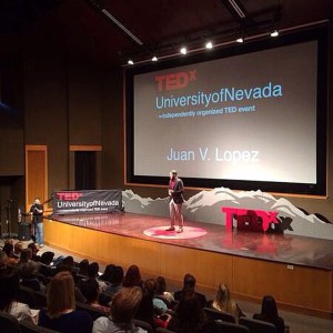Juan V Lopez at TEDx conference